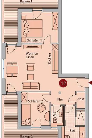 Apartmán Residenz Seestern *